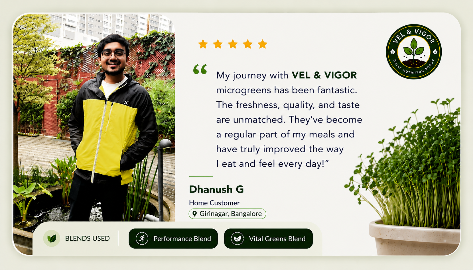VEL & VIGOR customer review
